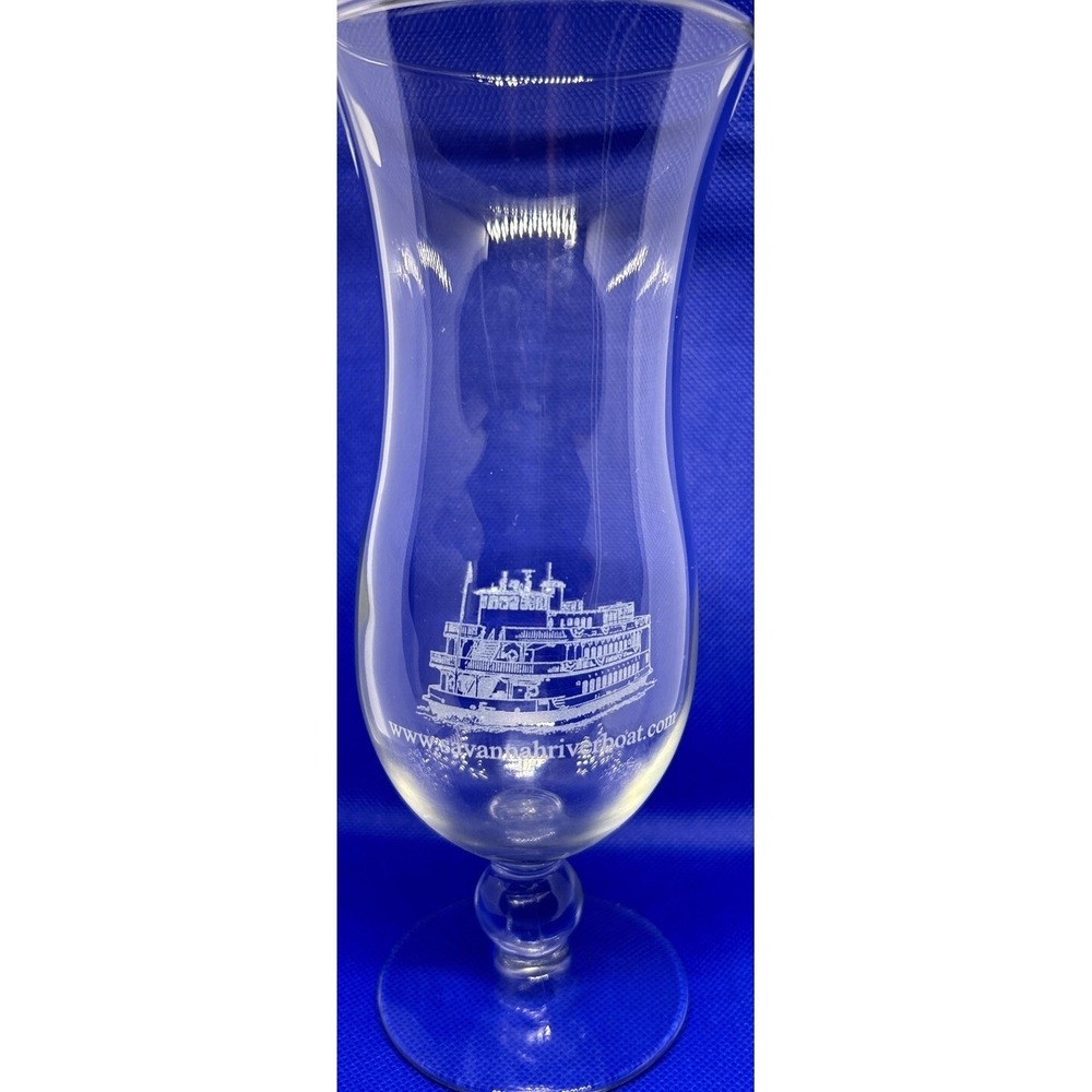 Savannah Riverboat Hurricane Glass Paddle wheels‎